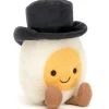Peluche Amuseable Oeuf à la coque Marié (15 cm)