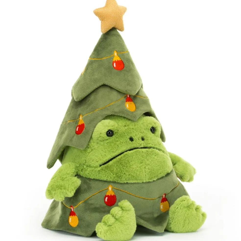 Peluche Arbre de Noël Ricky la grenouille (29 cm)