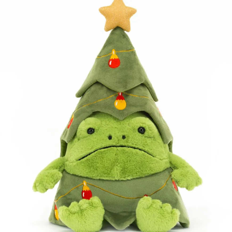 Peluche Arbre de Noël Ricky la grenouille (29 cm)