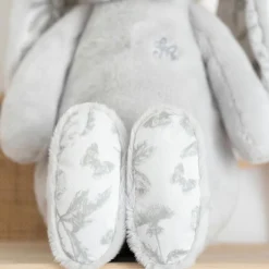 Peluche Augustin le lapin gris (25 cm)