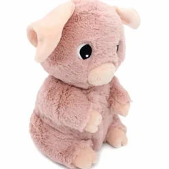 Peluche Barbekiou maman et bébé Les Ptipotos Rose (25 cm)