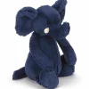 Peluche Bashful Eléphant bleu (31 cm)