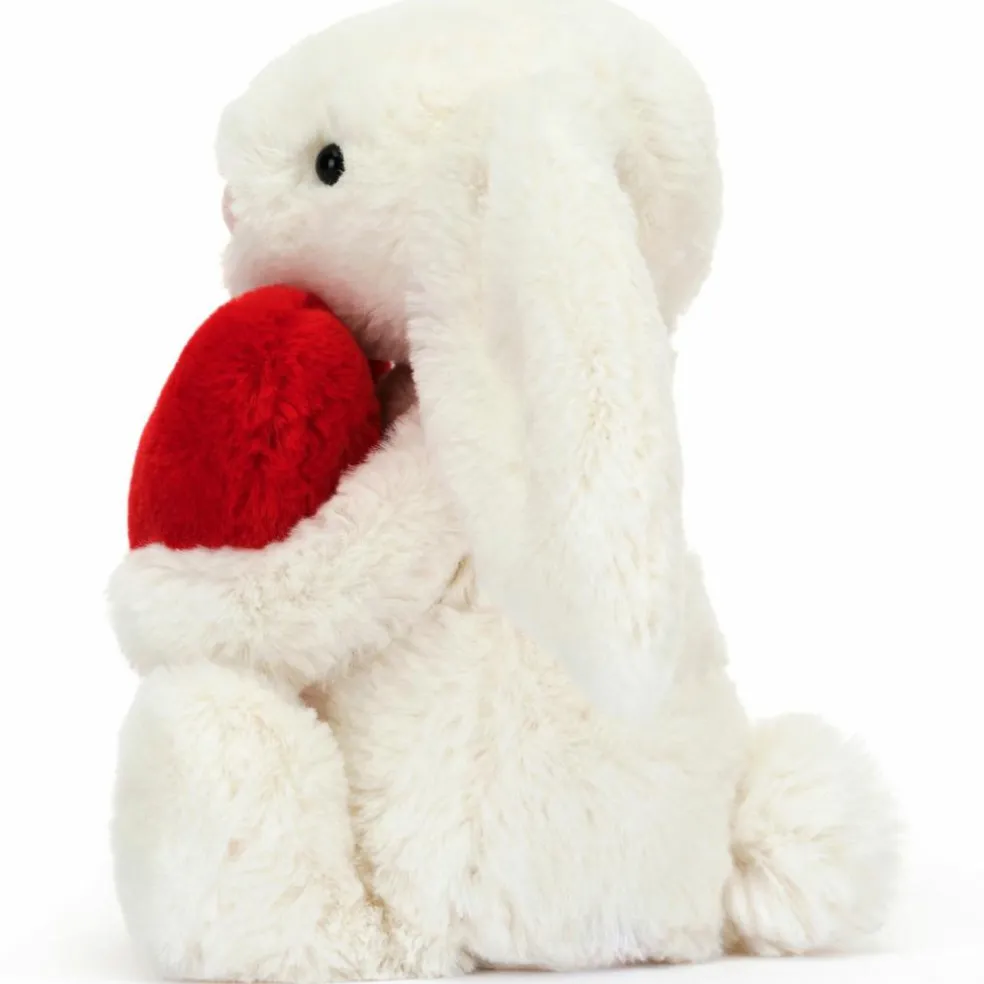 Peluche Bashful Lapin avec Coeur Original (31 cm)