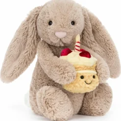 Peluche Bashful Lapin Beige Anniversaire (31 cm)