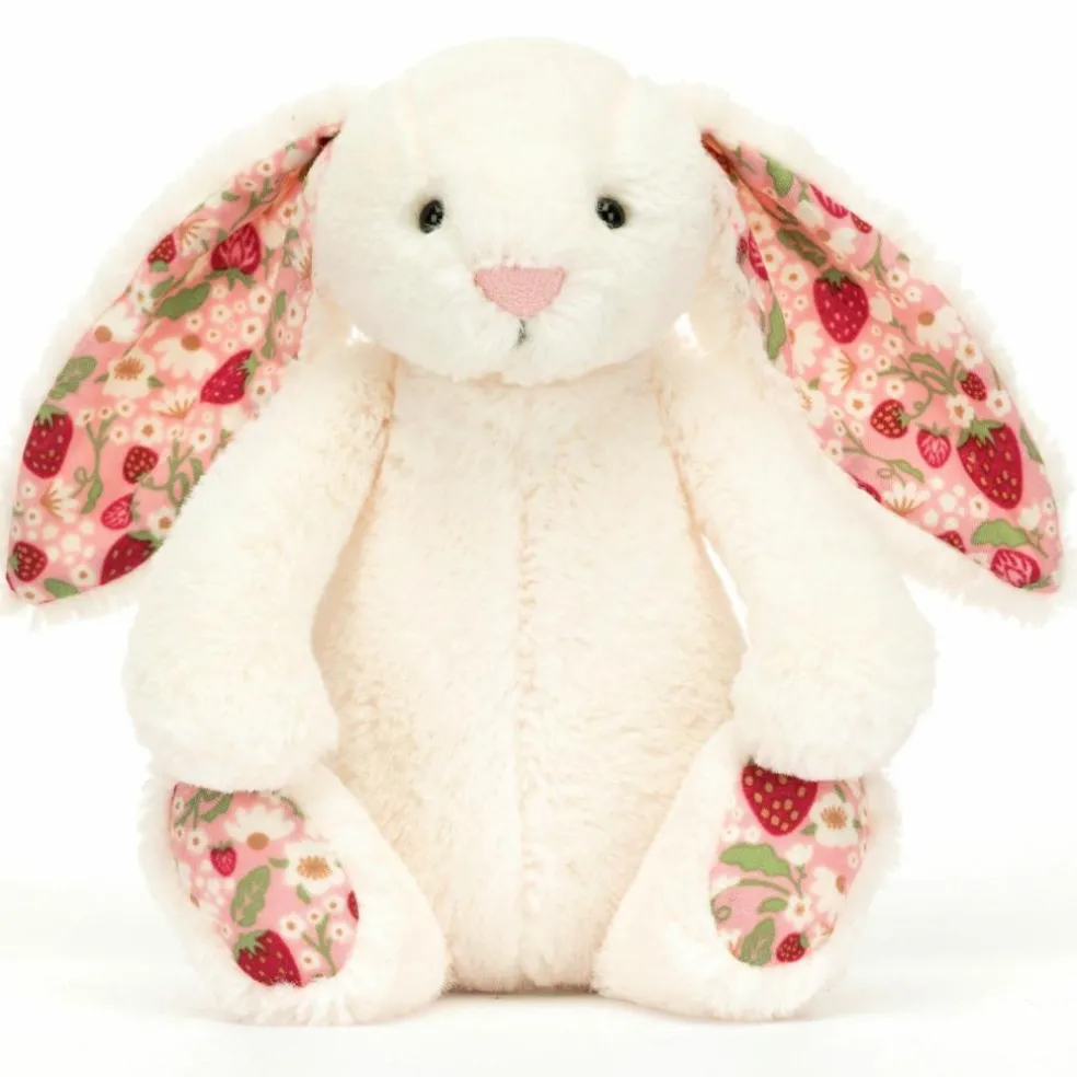Peluche Bashful Lapin en fleurs Crème (18 cm)