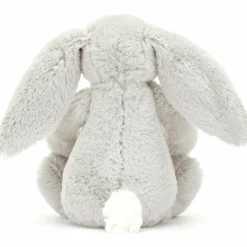 Peluche Bashful Lapin en fleurs Gris (18 cm)