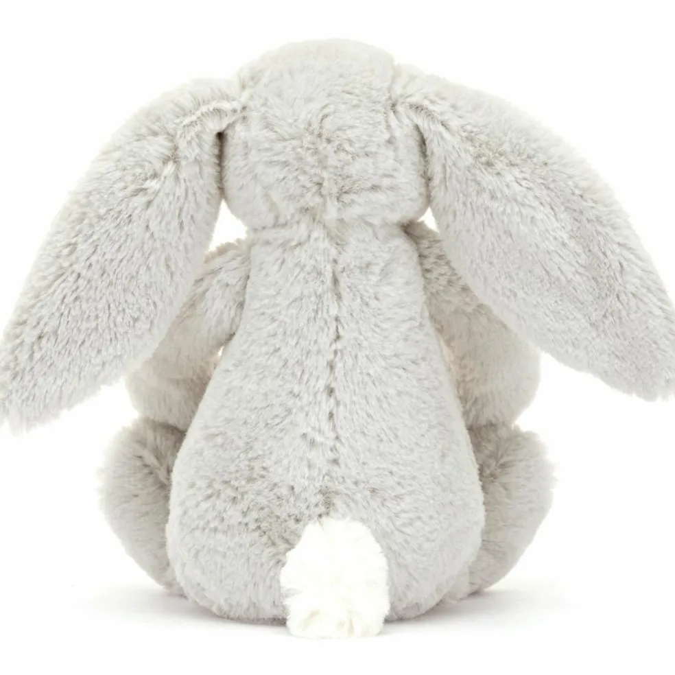 Peluche Bashful Lapin en fleurs Gris (18 cm)