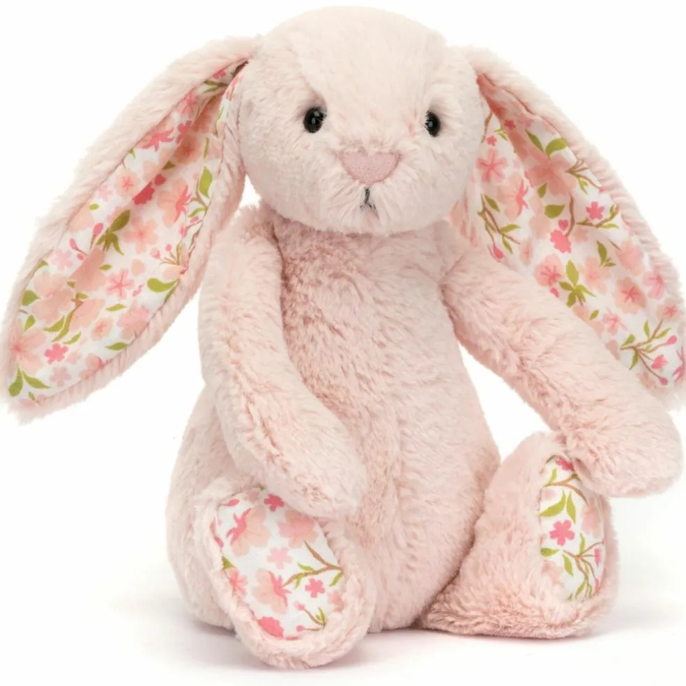 Peluche Bashful Lapin en fleurs Cerise (18 cm)