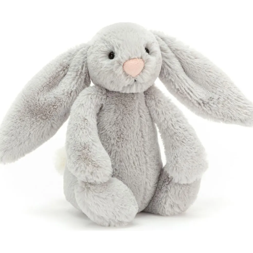 Peluche Bashful Lapin Silver (18 cm)