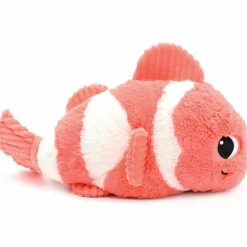 Peluche Bigou maman et bébé Les Ptipotos Corail (38 cm)