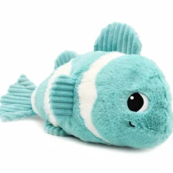 Peluche Bigou maman et bébé Les Ptipotos Aqua (38 cm)