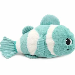 Peluche Bigou maman et bébé Les Ptipotos Aqua (38 cm)