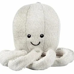 Peluche bluetooth octopus Olly écru