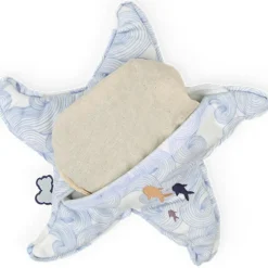 Peluche bouillotte bien-être étoile Petit calme (22 cm)