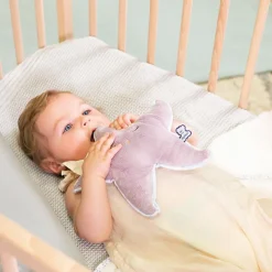 Peluche bouillotte bien-être étoile Petit calme (22 cm)