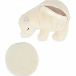 Peluche bouillotte bien-être Ours Petit calme (15 cm)