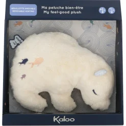 Peluche bouillotte bien-être Ours Petit calme (15 cm)