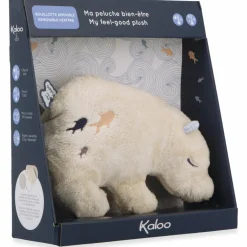 Peluche bouillotte bien-être Ours Petit calme (15 cm)