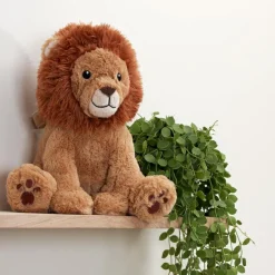 Peluche bruit blanc avec détecteur de réveil Louis le lion