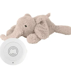 Peluche bruit blanc George l'éléphant beige