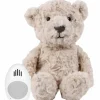 Peluche bruit blanc Lou l'ours beige (24 cm)