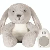 Peluche bruit blanc Milo le lapin gris