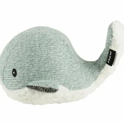 Peluche bruit blanc rechargeable baleine Moby vert
