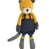 Peluche chat Lulu Les Moustaches (27 cm)