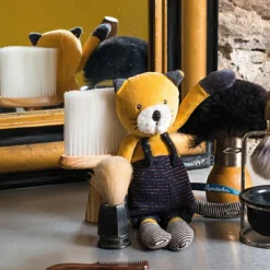 Peluche chat Lulu Les Moustaches (27 cm)