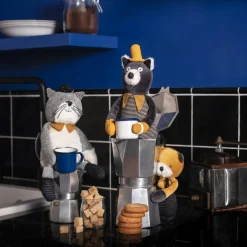 Peluche chat Lulu Les Moustaches (27 cm)