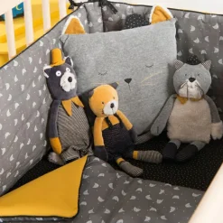 Peluche chat Lulu Les Moustaches (27 cm)