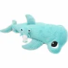 Peluche Clou maman et bébé Les Ptipotos Aqua (57 cm)