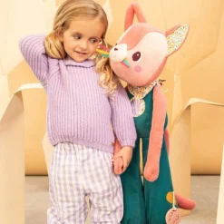 Peluche d'activités Jeanne le grand chat (87 cm)