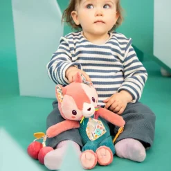 Peluche d'activités Jeanne le Chat (29 cm)