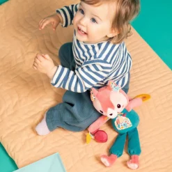 Peluche d'activités Jeanne le Chat (29 cm)