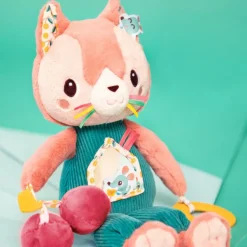 Peluche d'activités Jeanne le Chat (29 cm)
