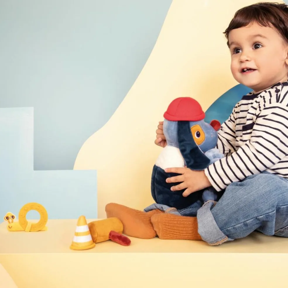 Peluche d'activités Jules le bricoleur (26 cm)