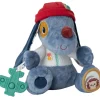 Peluche d'activités Jules le Chien (19 cm)