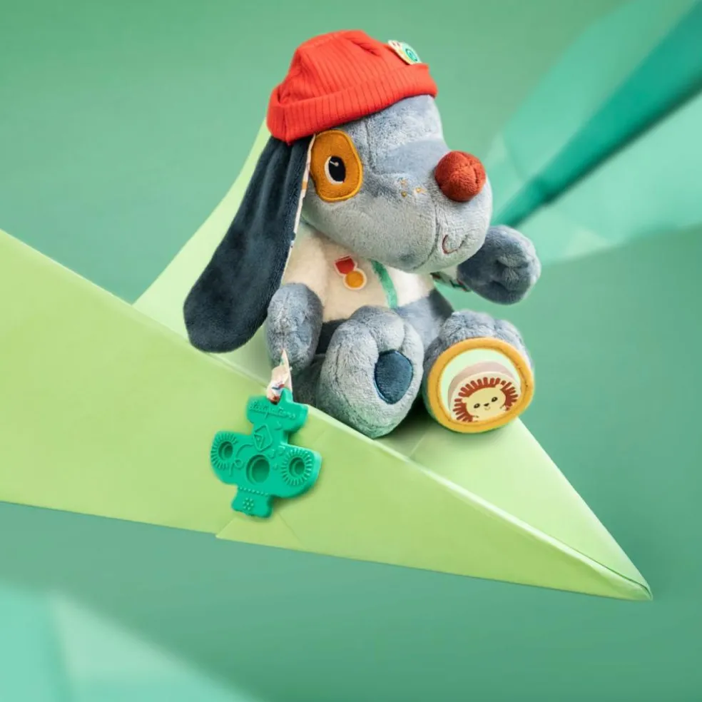 Peluche d'activités Jules le Chien (19 cm)