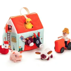 Peluche d'activités Ma première ferme