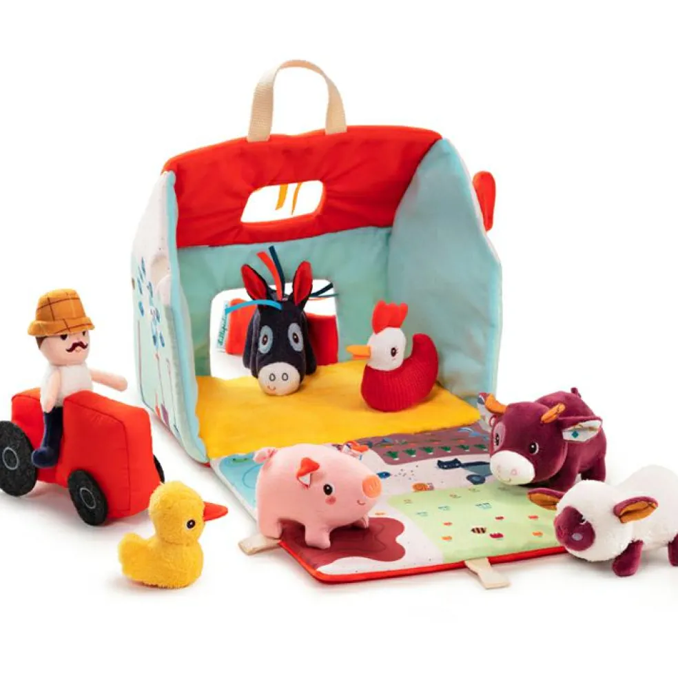 Peluche d'activités Ma première ferme