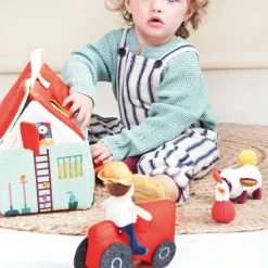 Peluche d'activités Ma première ferme