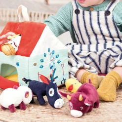 Peluche d'activités Ma première ferme