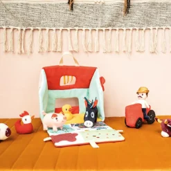 Peluche d'activités Ma première ferme