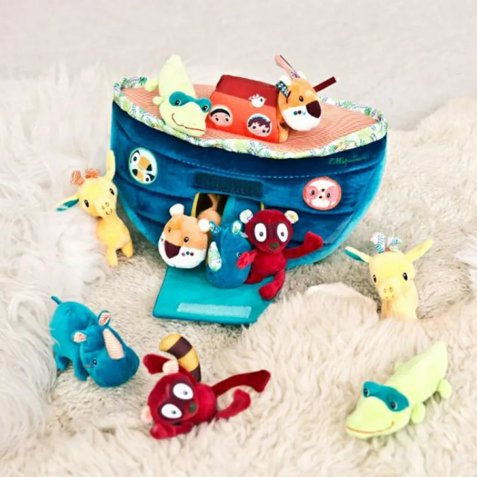 Peluche d'activités Ma première arche de Noé