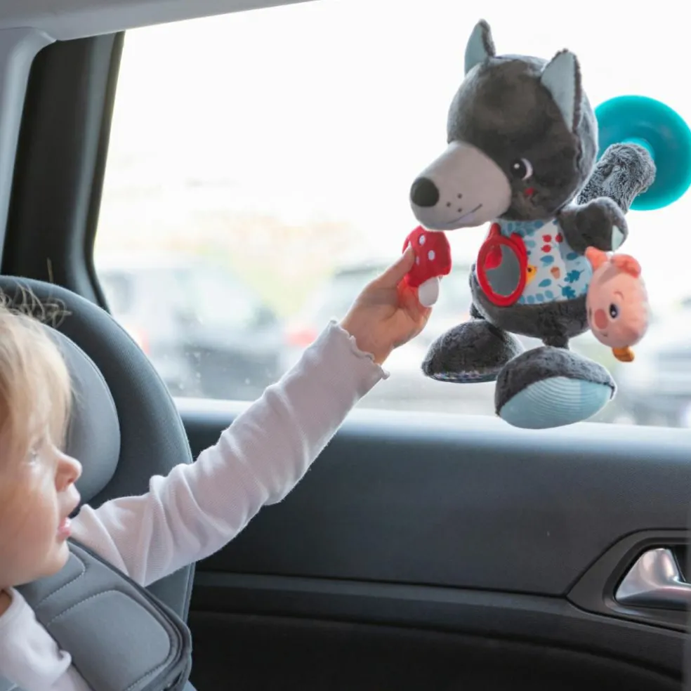 Peluche d'activités nomade Louis (31 cm)