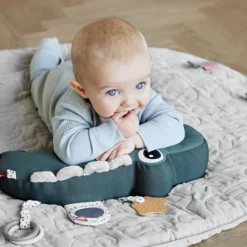 Peluche d'activités vibrante Croco vert