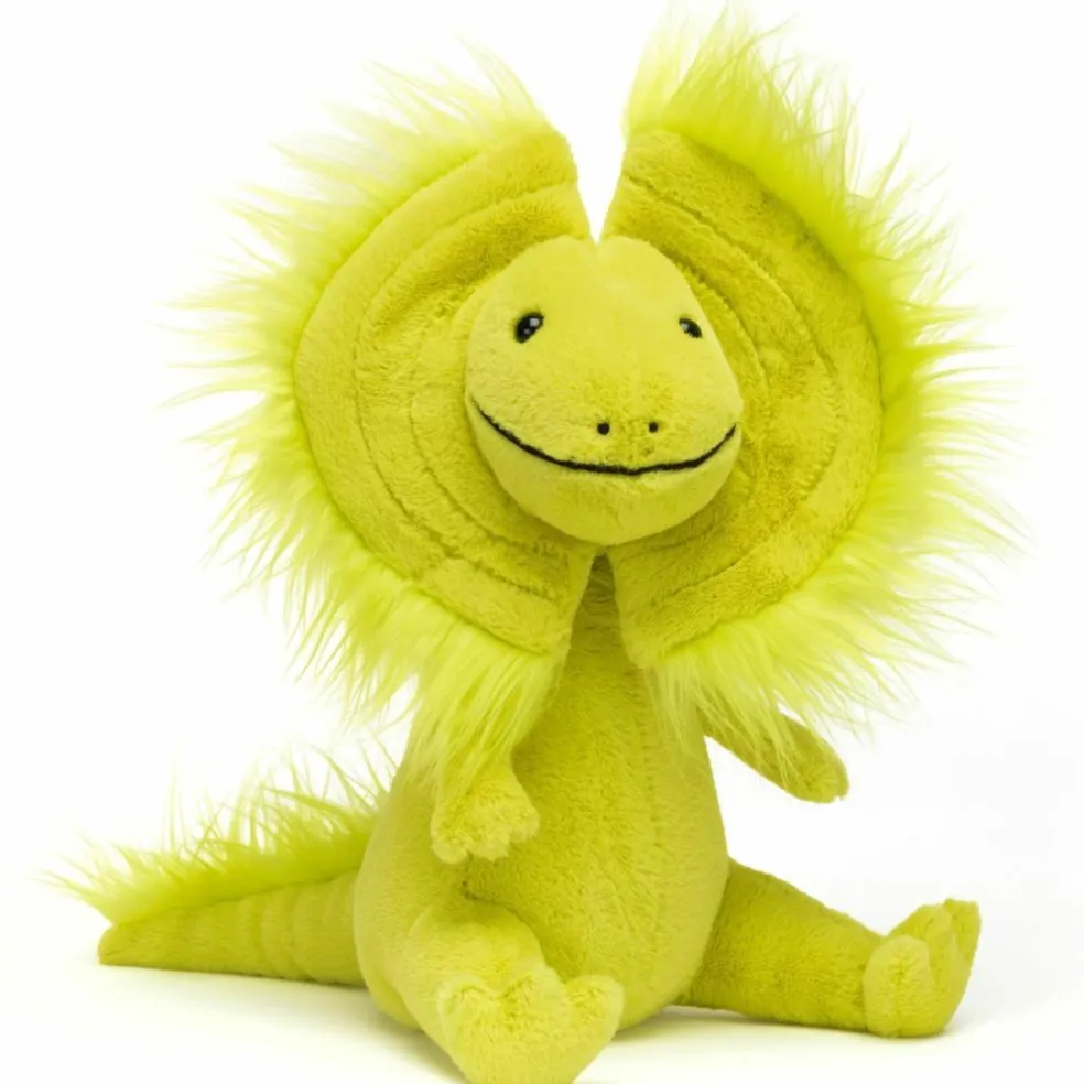 Peluche Davey le dilophosaurus (27 cm)