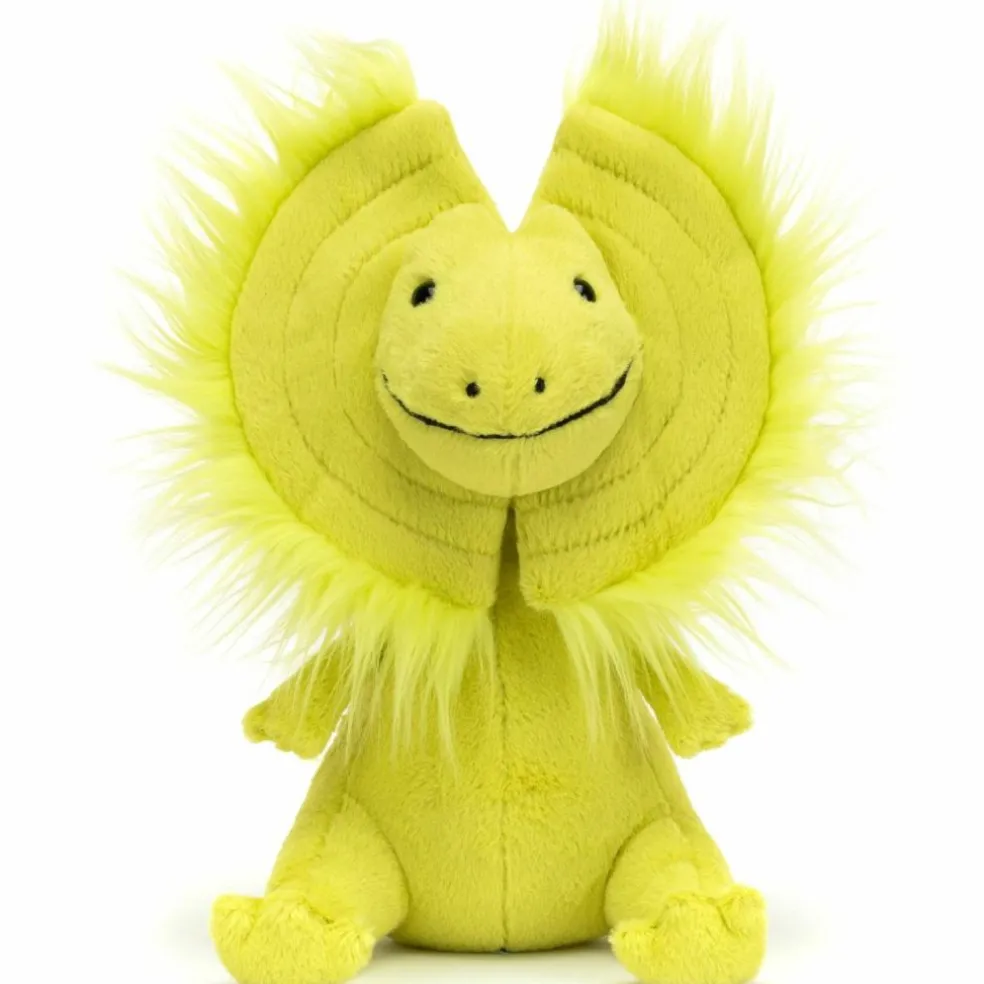 Peluche Davey le dilophosaurus (27 cm)