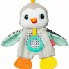 Peluche de dentition pingouin